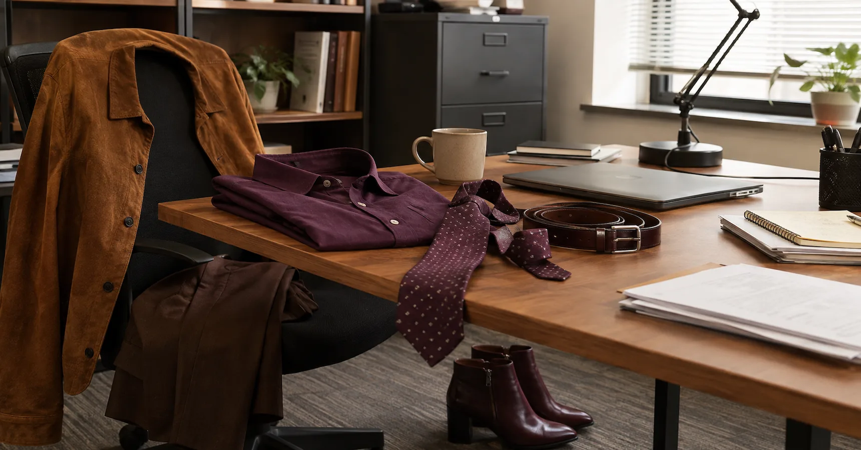 How to Dress With Character for a Desk Job
