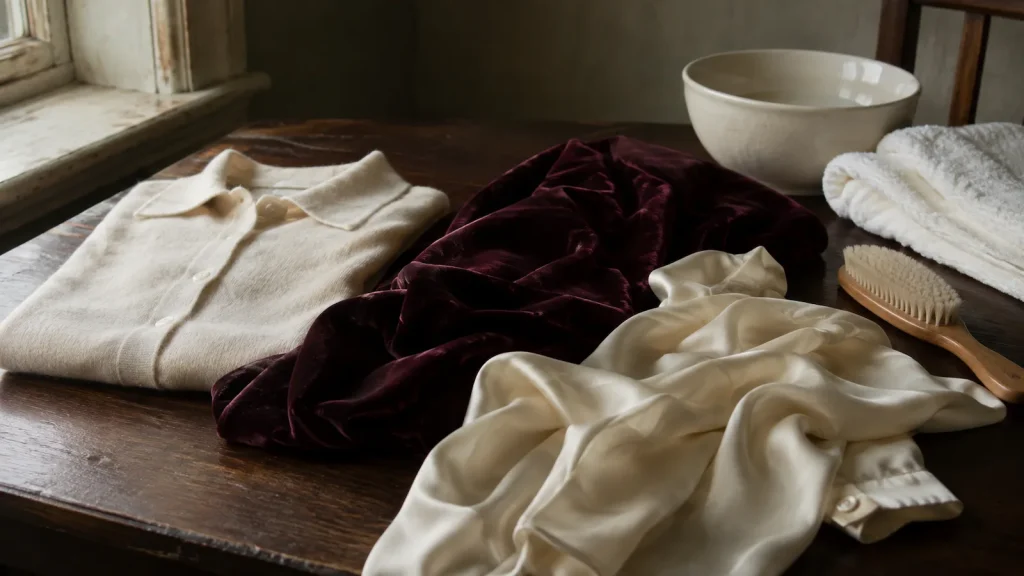 How to Look After Velvet, Silk and Other Fabrics That Ruin Easily.