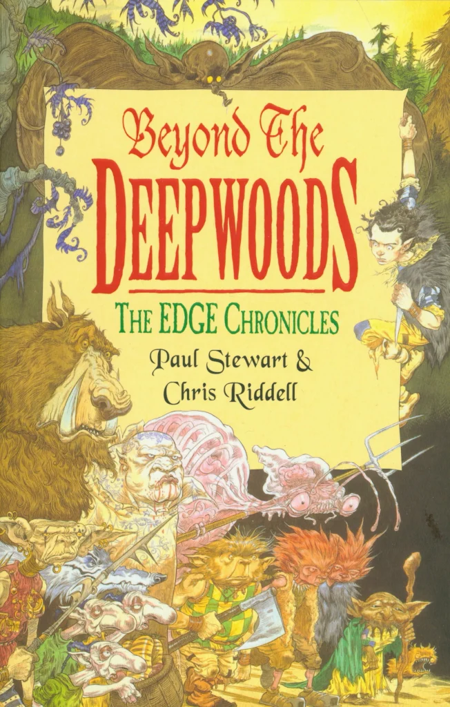 Cover of Beyond the Deepwoods by Paul Stewart and Chris Riddell.