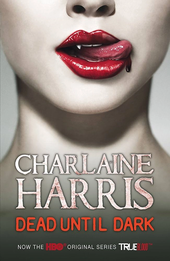 Cover of Dead Until Dark by Charlaine Harris.