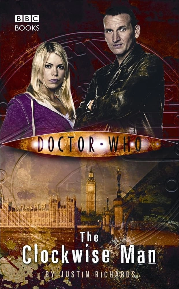 Cover of Doctor Who: The Clockwise Man by Justin Richards.