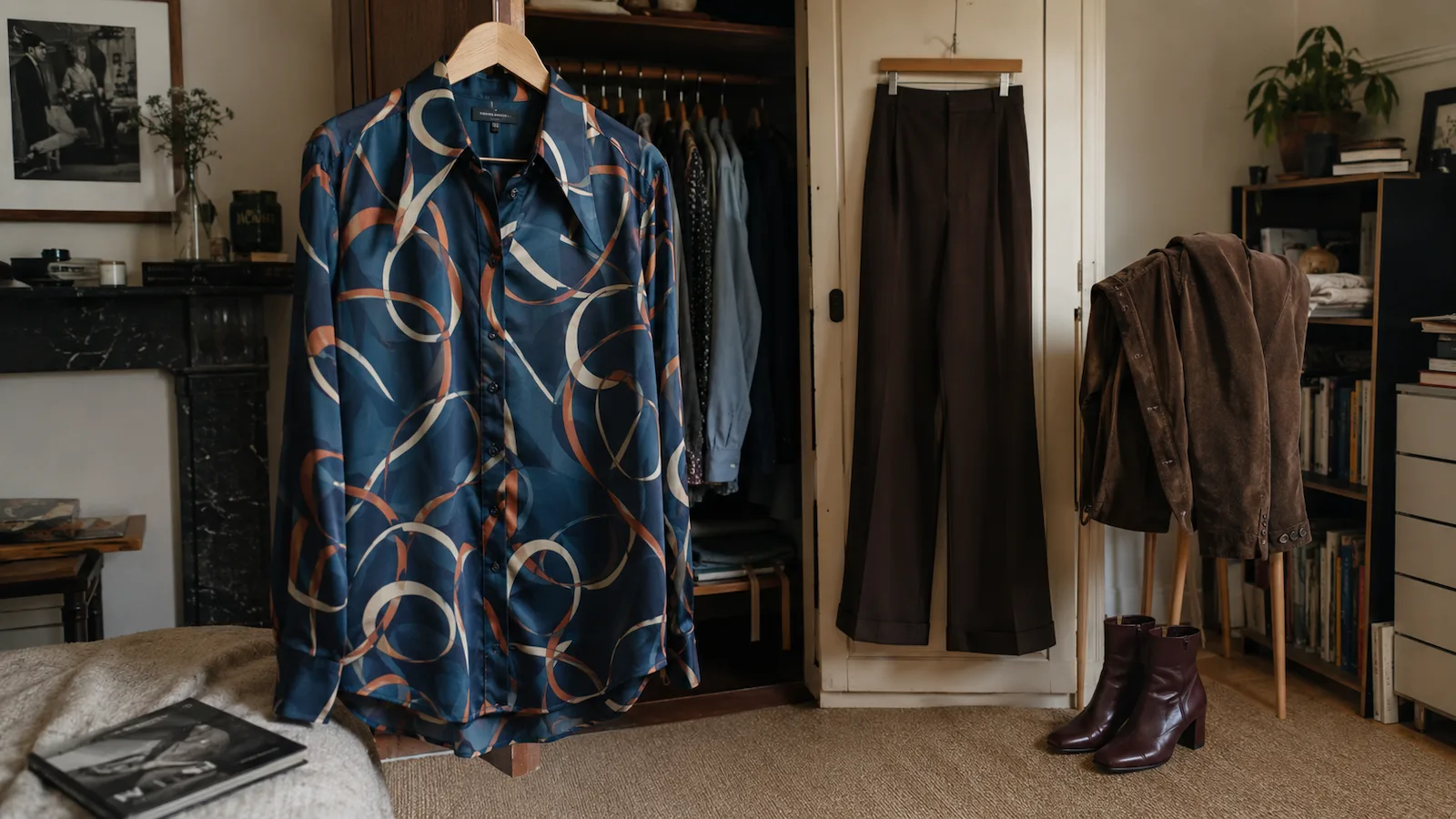 How to Wear a Dramatic Shirt Without Looking Like Costume