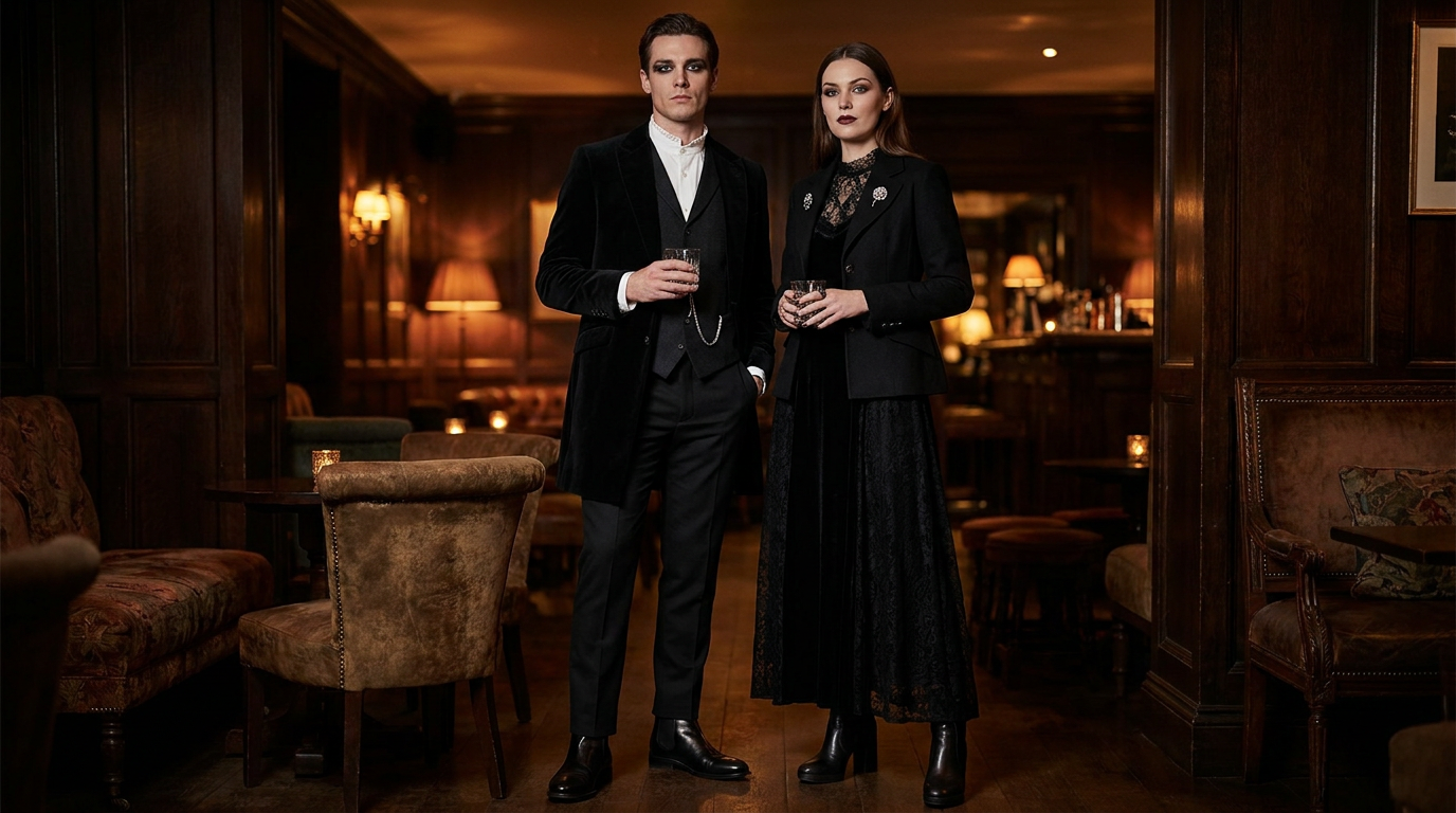 Build the Mood: Halloween Dressing from Real Clothes