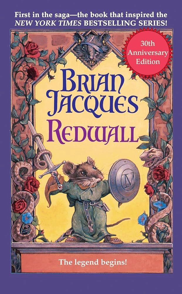 Cover of Redwall by Brian Jacques.