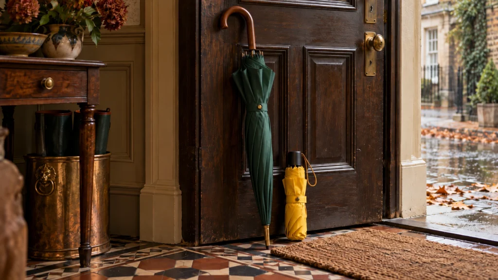 The surprisingly complicated business of carrying an umbrella